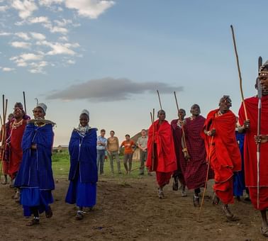 Maasai villages and cattle markets near Ngorongoro Serena