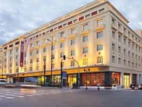 Exterior of Attica Department Store near St. George Lycabettus
