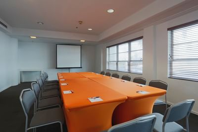 Verandah room Arranged for a Conference at Albion Miami Beach