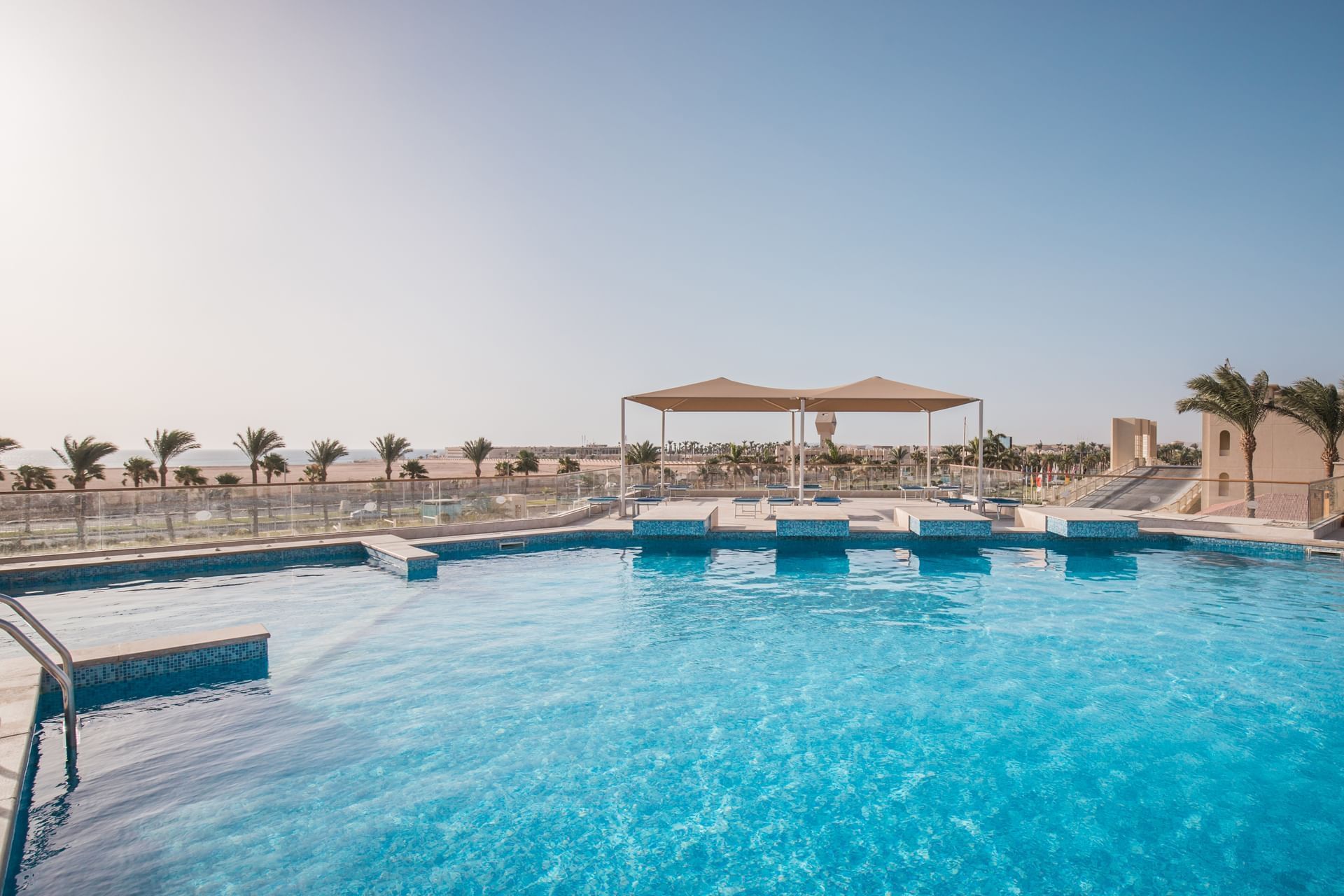 Pool at Pickalbatros Aqua Vista Resort in Hurghada