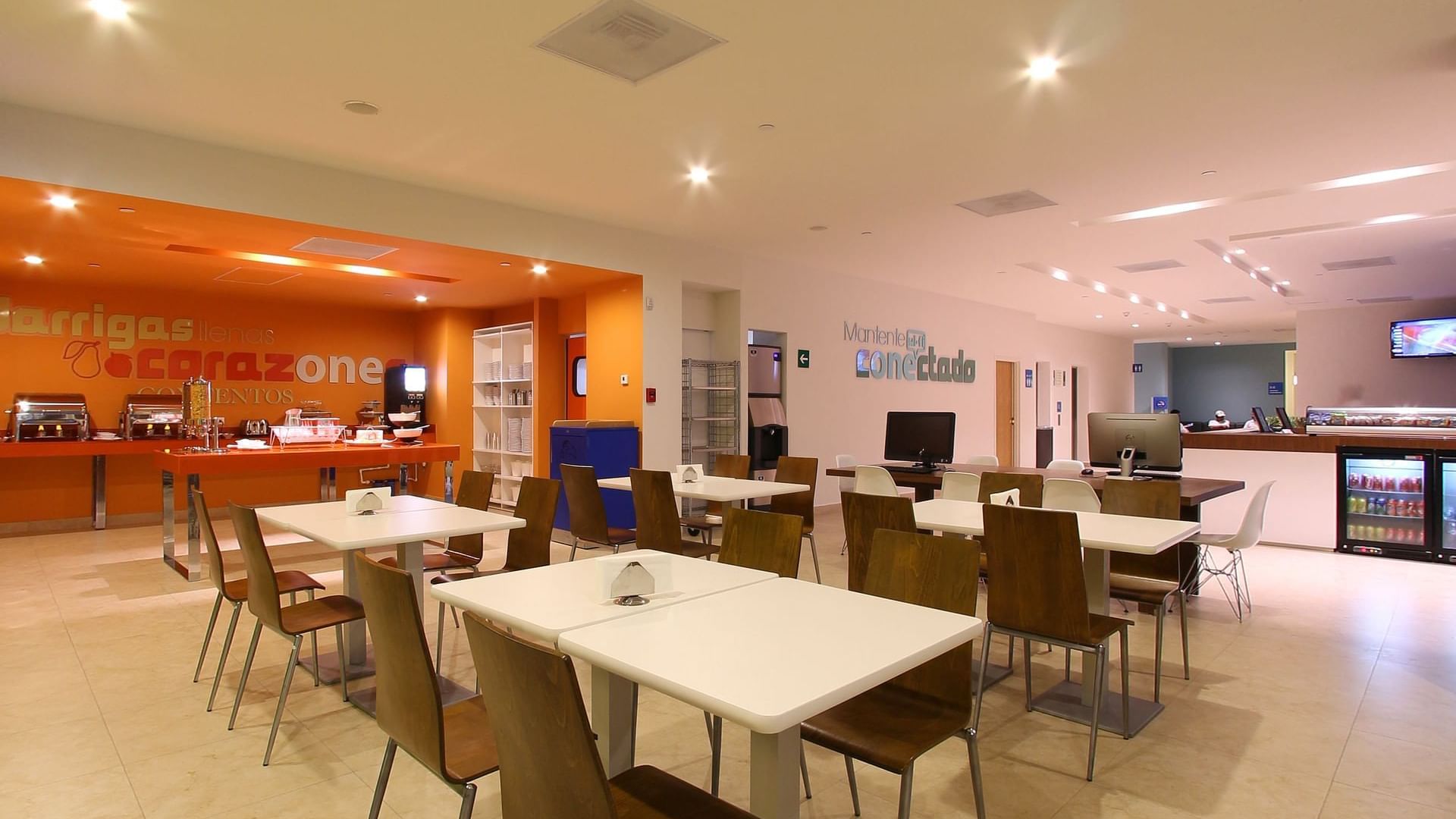 Interior of the Dining Room at One Puerto Vallarta Aeropuerto