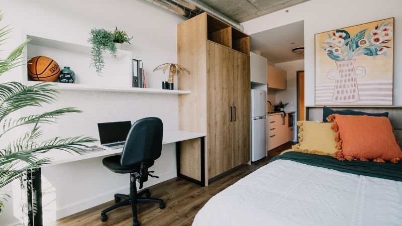 St Catherine's College at Curtin University - Studio Apartment