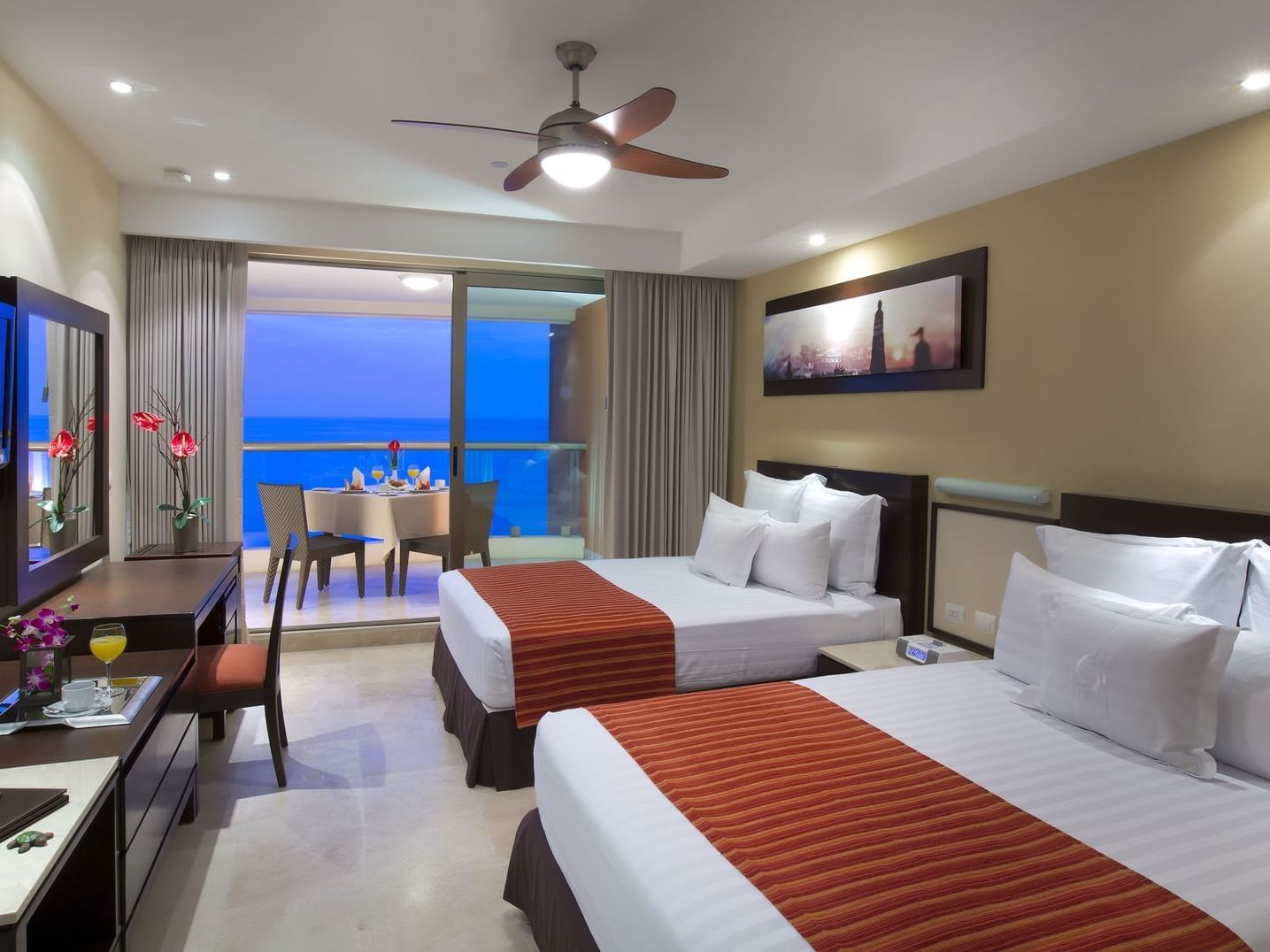 Double Bed Room at Sunset Plaza Beach Resort