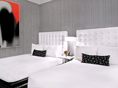 Family Room with 2 beds at the Moderne Hotel NYC