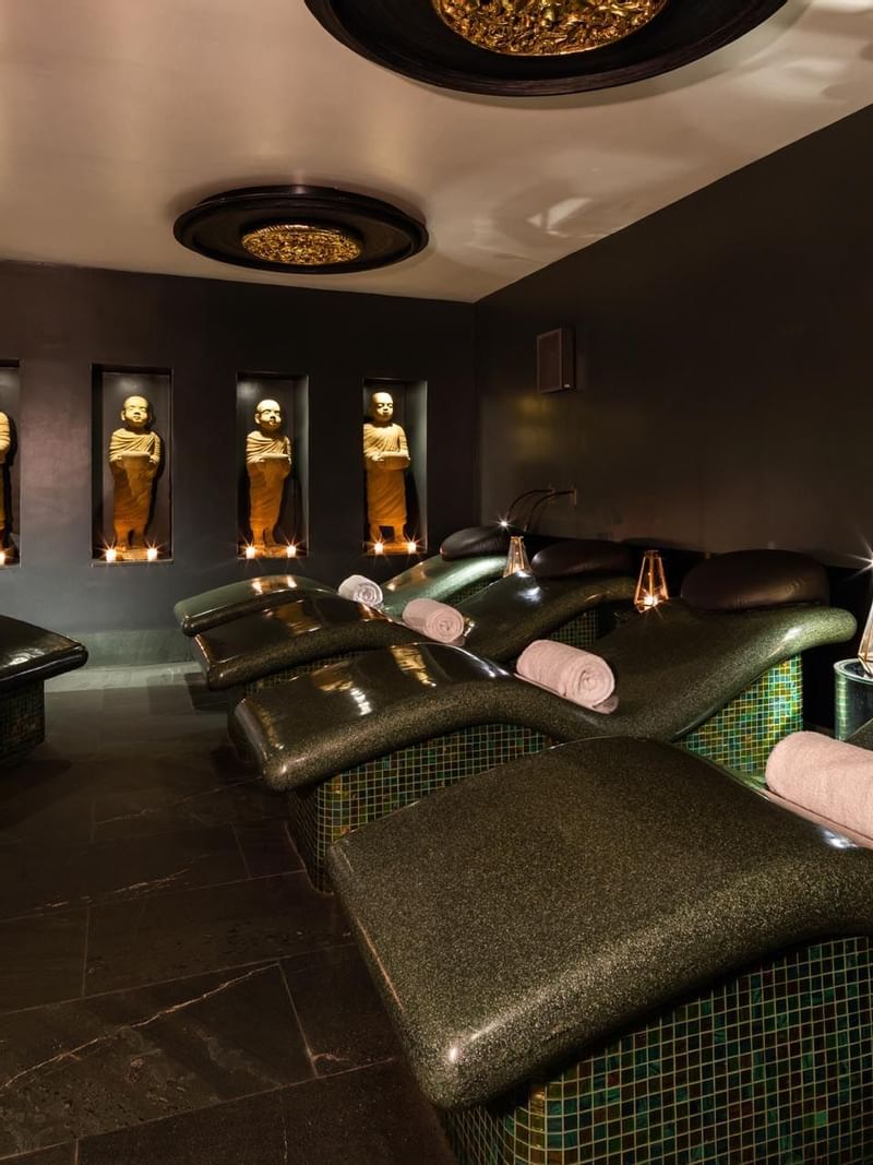 Interior of May Fair Spa at May Fair Hotel London