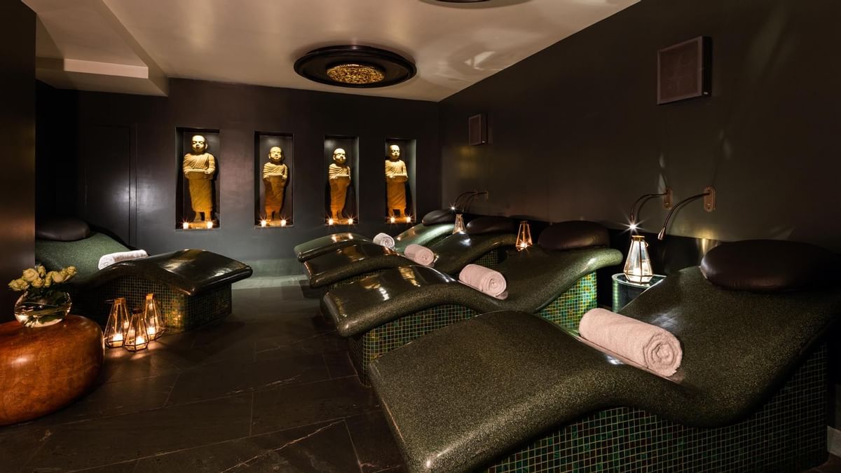 Interior of May Fair Spa at May Fair Hotel London