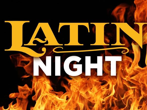 Latin Night poster used at Safety Harbor Resort & Spa