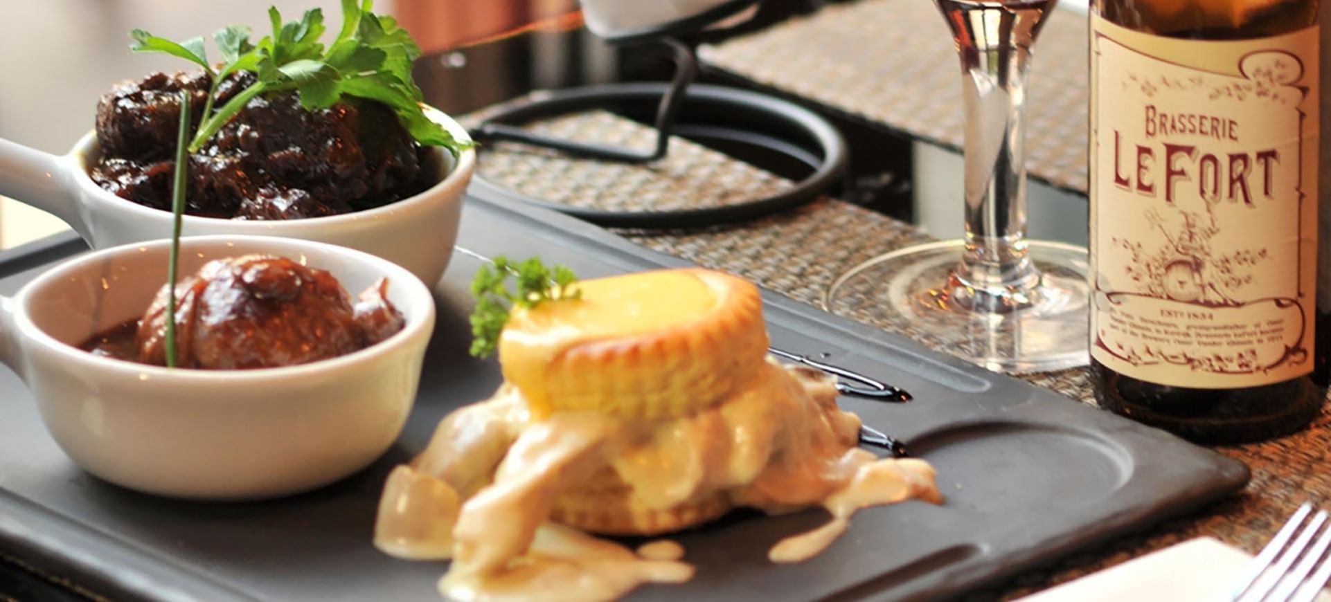 Belgium Best Seller Dish served in Chutney's Restaurant at Warwick Brussels