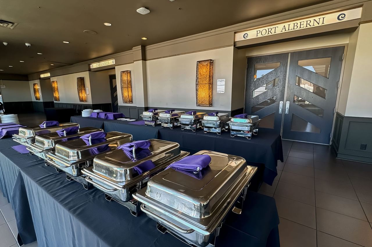 Coast Bastion Hotel Banquet food