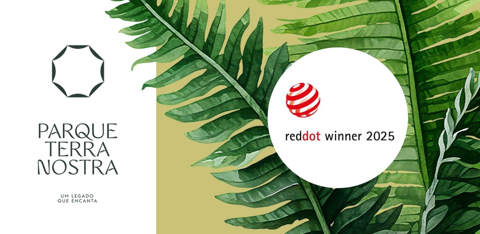 Parque Terra Nostra distinguido com os prémios Red Dot Design Awards.