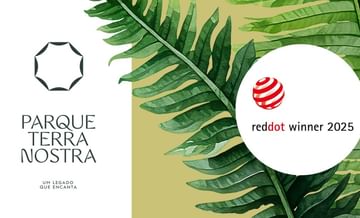 Parque Terra Nostra distinguido com os prémios Red Dot Design Awards.