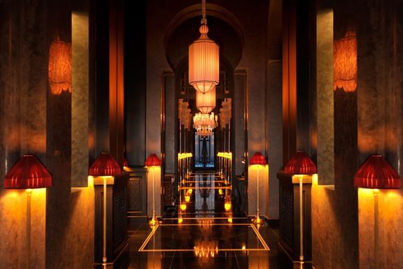 Splendid view of a hallway of Selman Marrakech