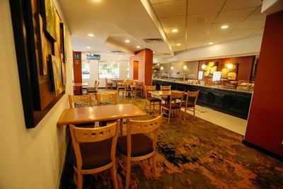 Dining area in Fonda de Hermosillo at Araiza Hotel Hermosillo