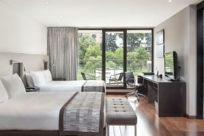 Habitación de las suites de Bluedoors 