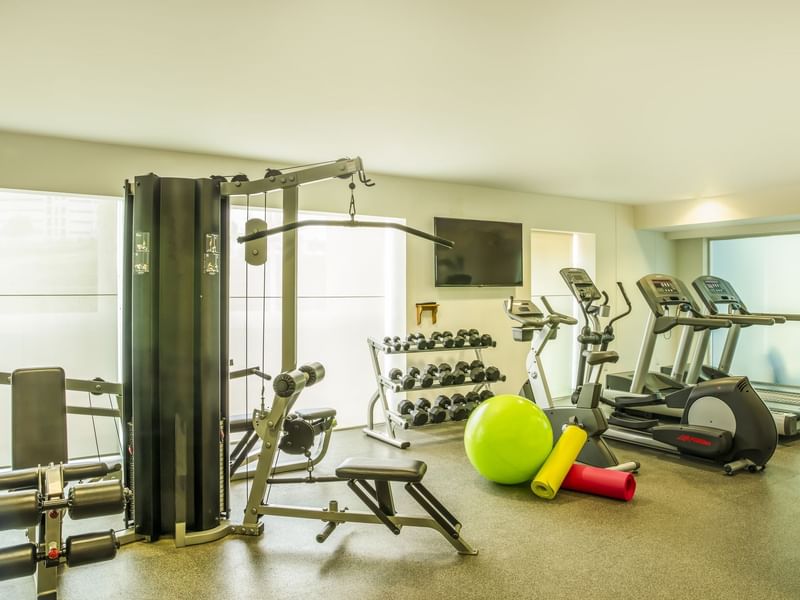 Fully equipped Gym Wellness Center at Fiesta Inn Hotels