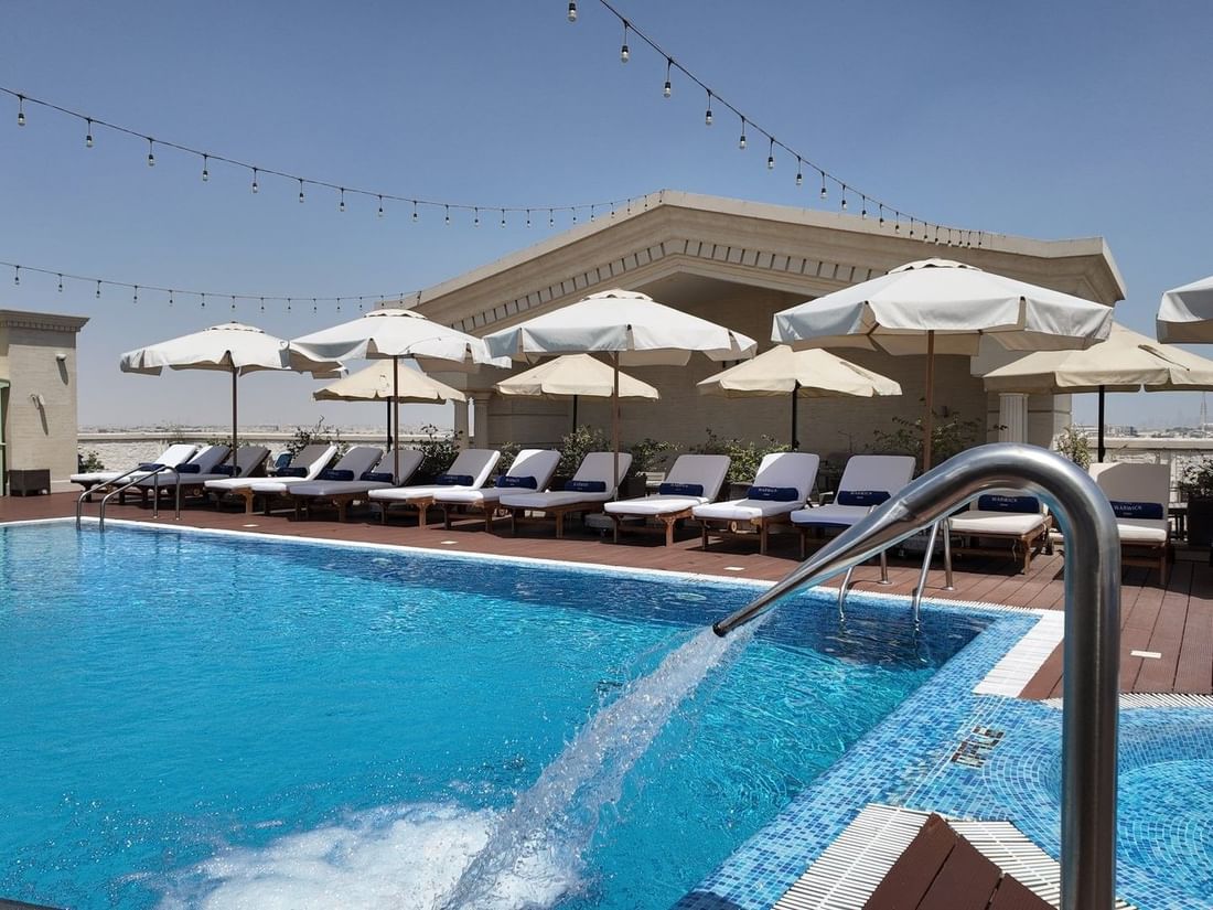 Moon Deck with the rooftop pool