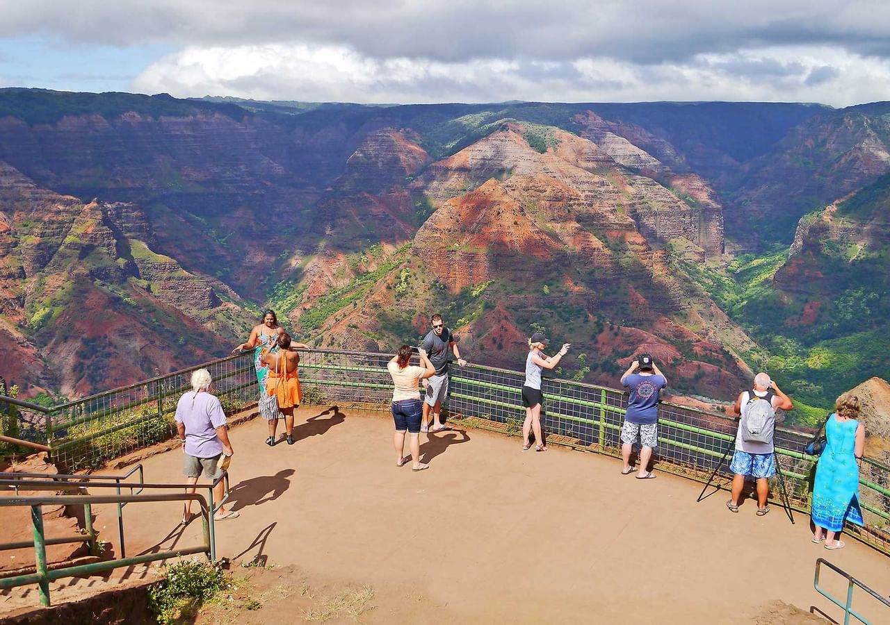 Waimea Canyon, is a popular destination for guest at Waimea Plantation Cottages