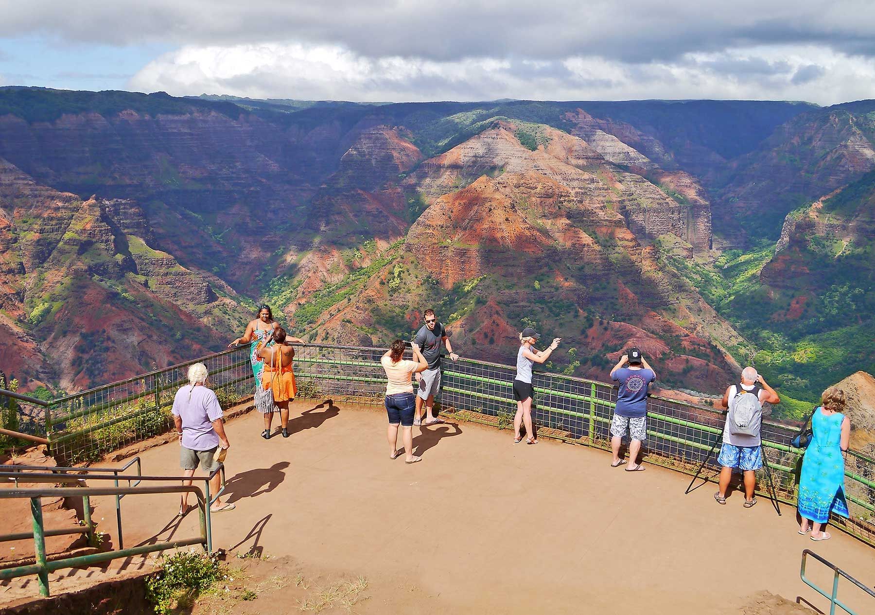 Waimea Canyon, is a popular destination for guest at Waimea Plantation Cottages