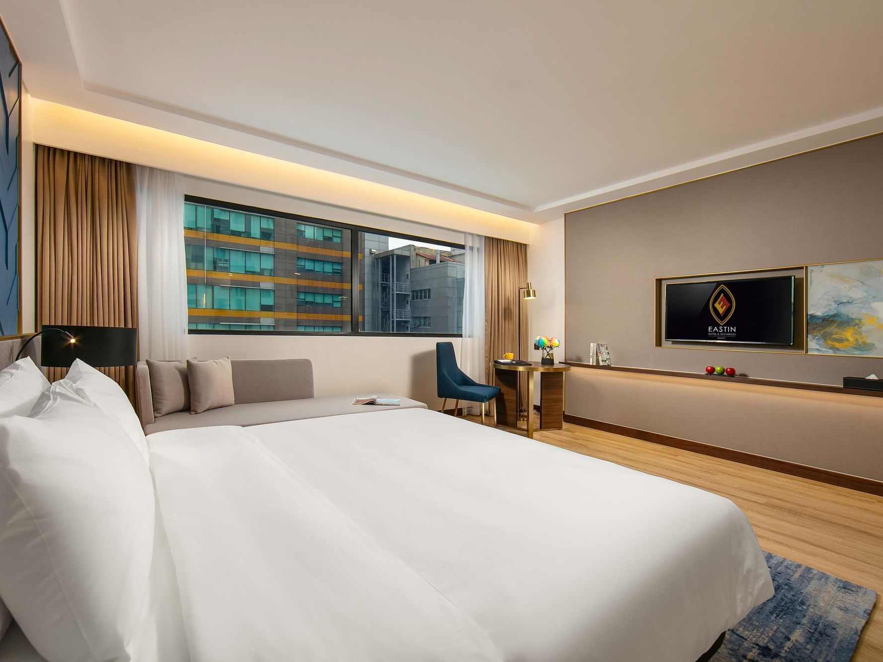 Premium Deluxe King Room with TV at Eastin Hotels