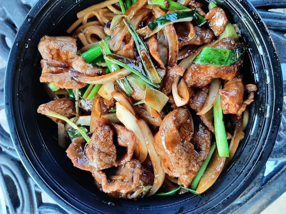 Beef Stir Fry Noodle Bowl