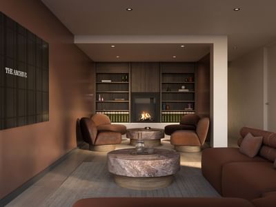 The Archive Fireside Lounge - Render