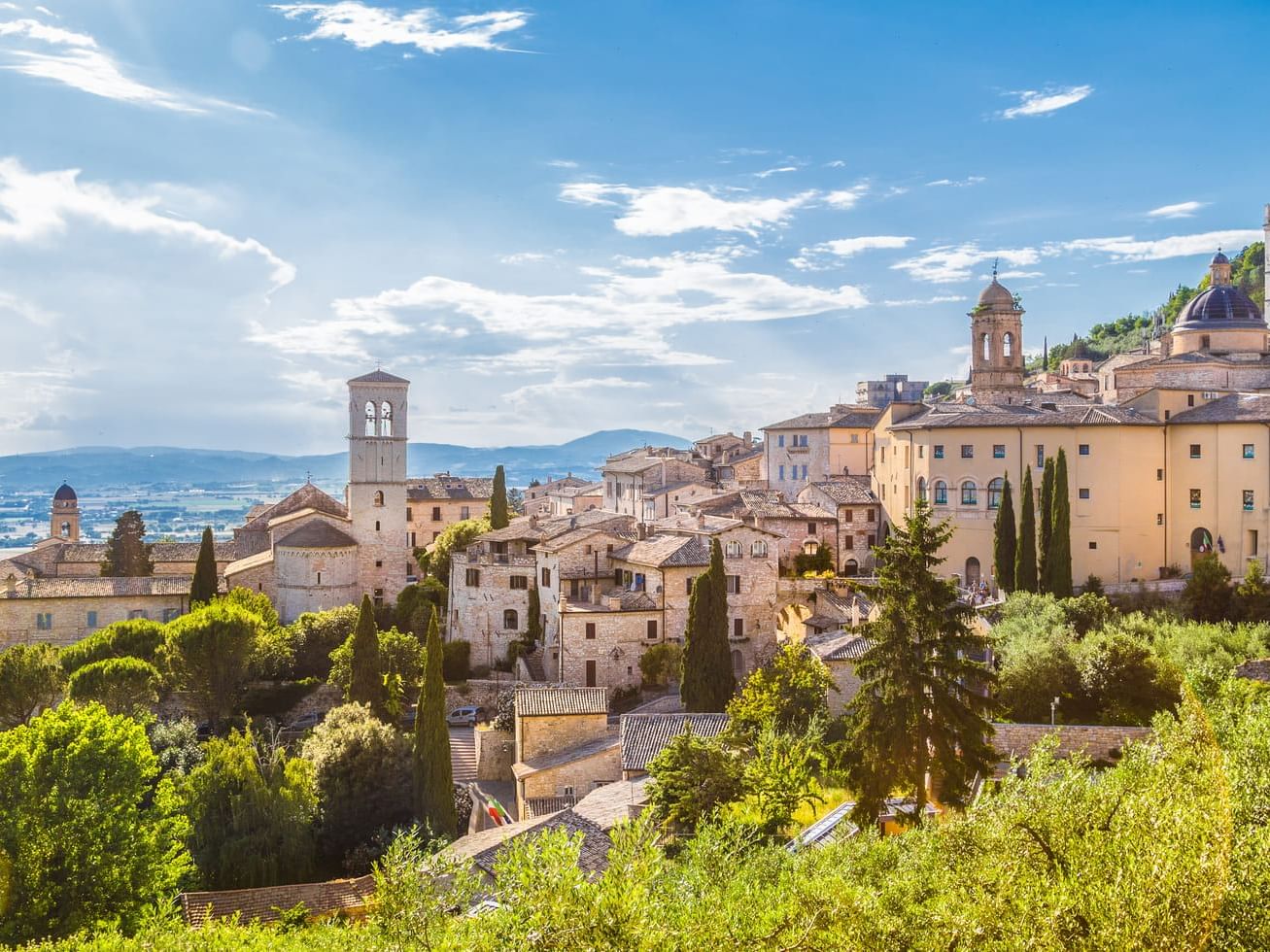 Umbria assisi centro storico