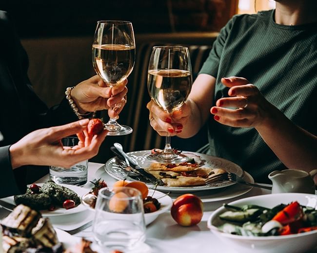 cena con degustazione vini