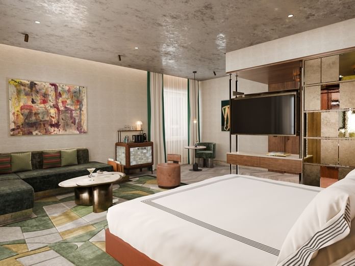 1 King Bed Suite with Terrace