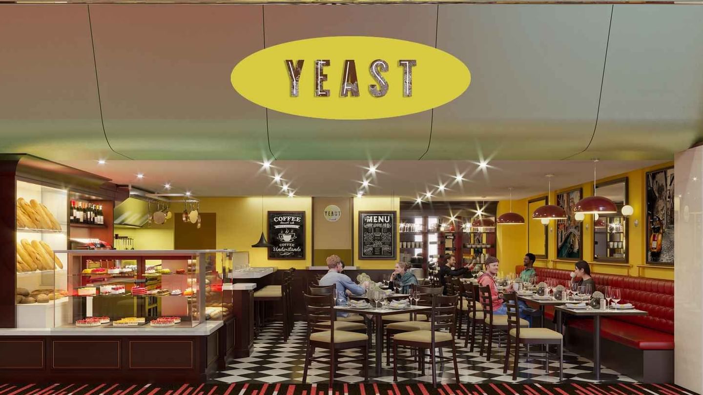 Exterior of Yeast restaurant at Sunway Hotel Pyramid