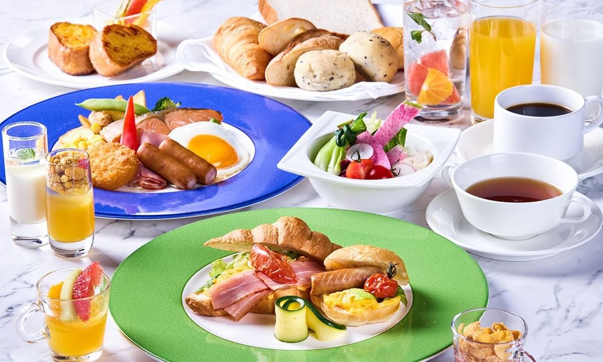朝食ブッフェ