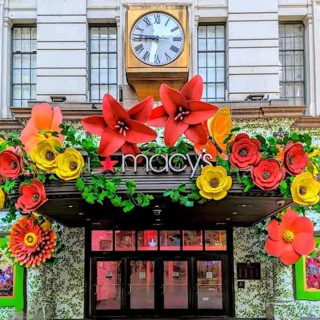 macy's flower show in new york city