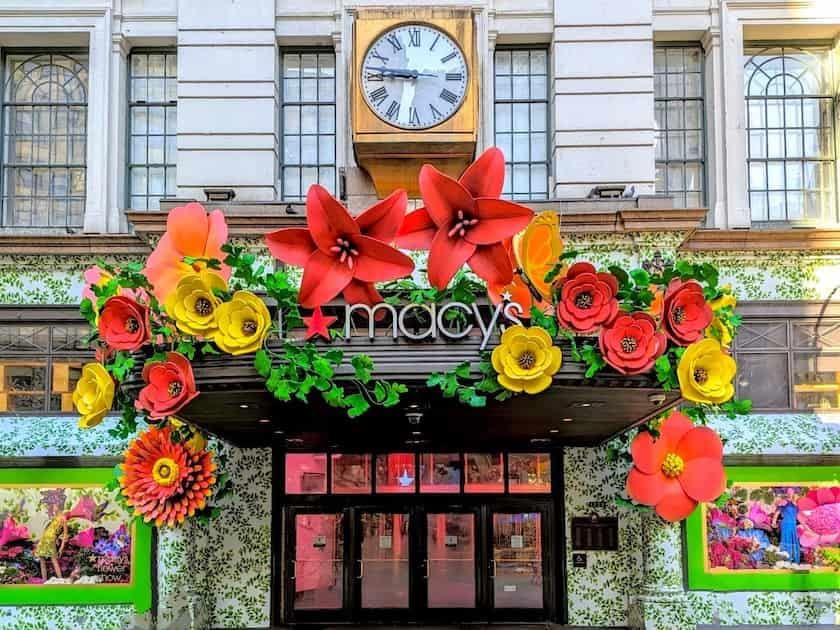 macy's flower show in new york city