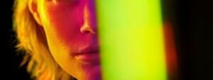 Neon woman