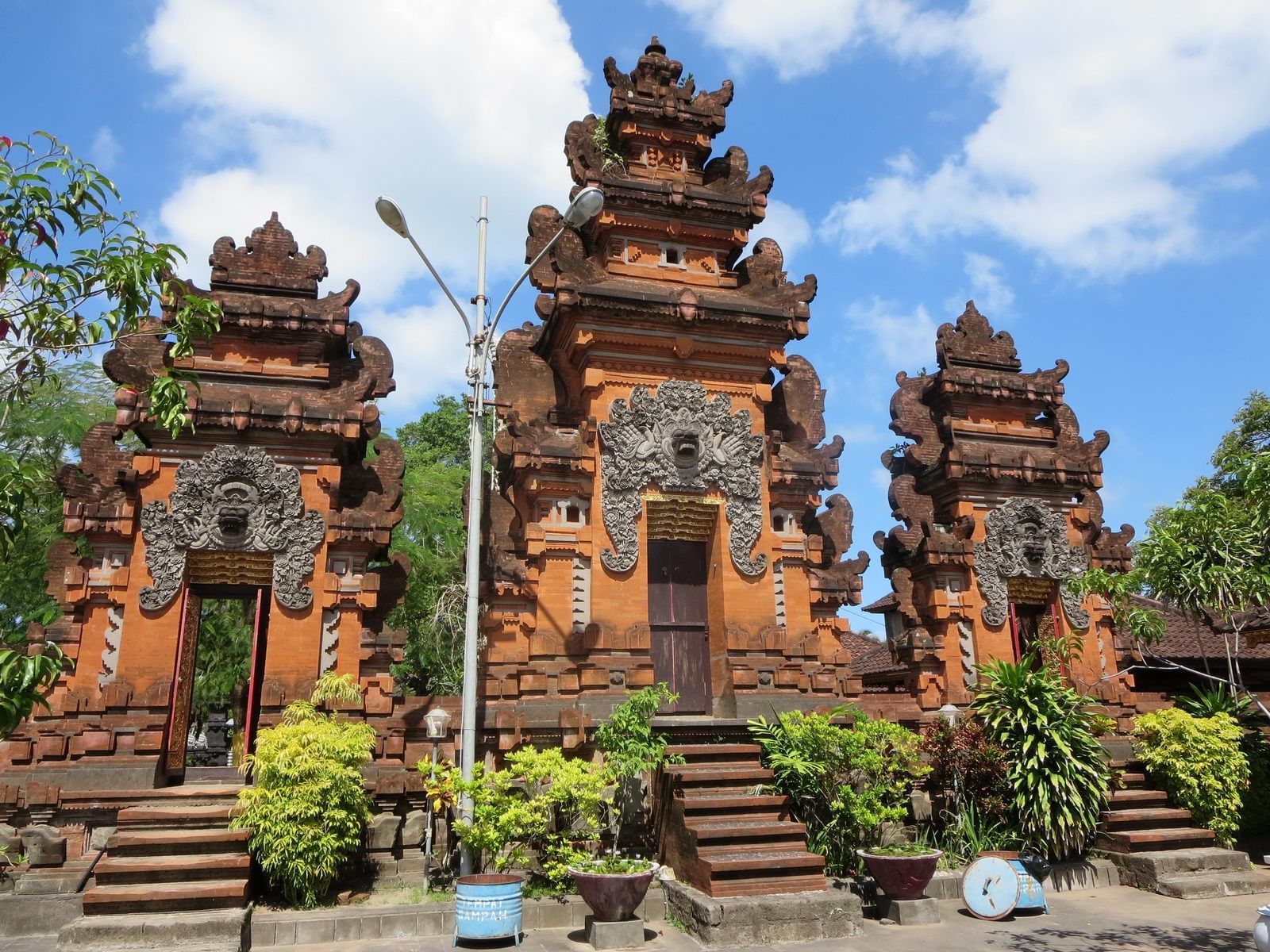 Exterior view of Petitenget Temple near U Hotels & Resorts