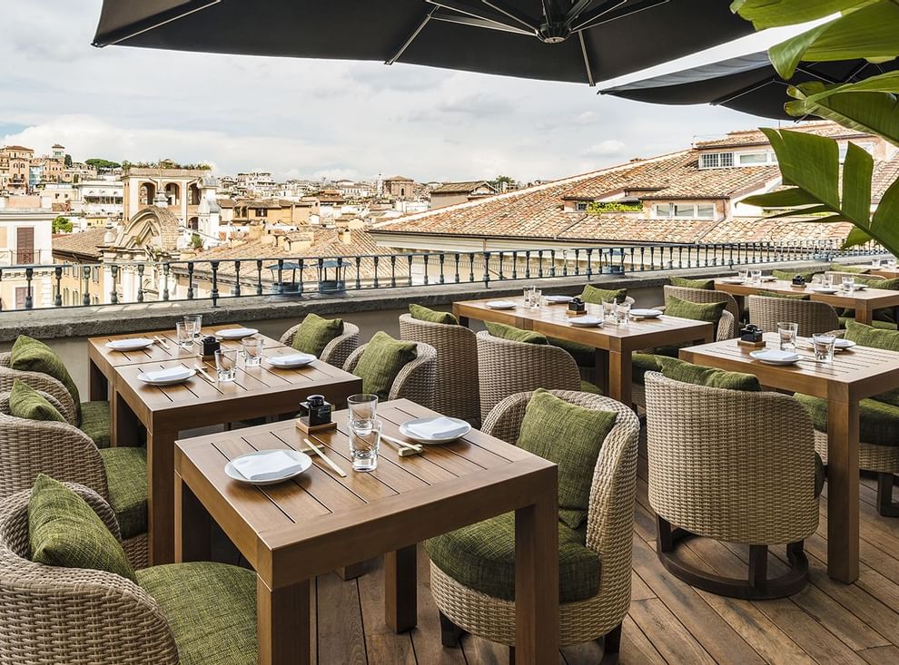 zuma restaurant terrazza fendi private suites