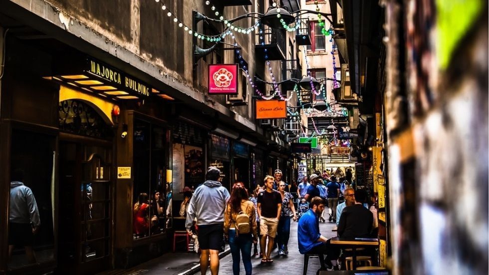 Melbourne Laneway Food Near UniLodge Melbourne City
