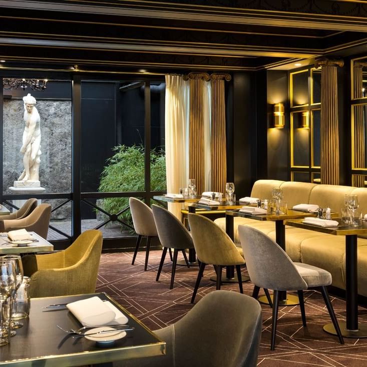 Eetzaal in de Salle Colonne van Hotel Barsey by Warwick – Brussel