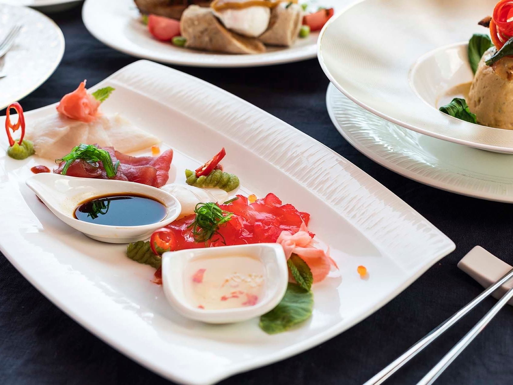 Dish served in Infinity Restaurant at Daydream Island Resort