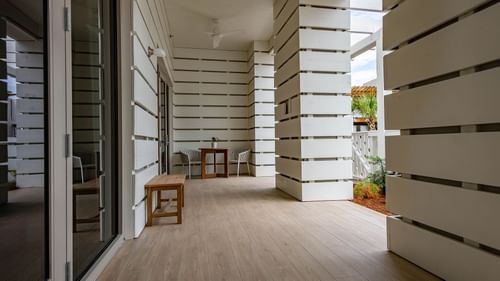 Outdoor Terrace in 2-Bedroom Family Suite at WaterColor Inn