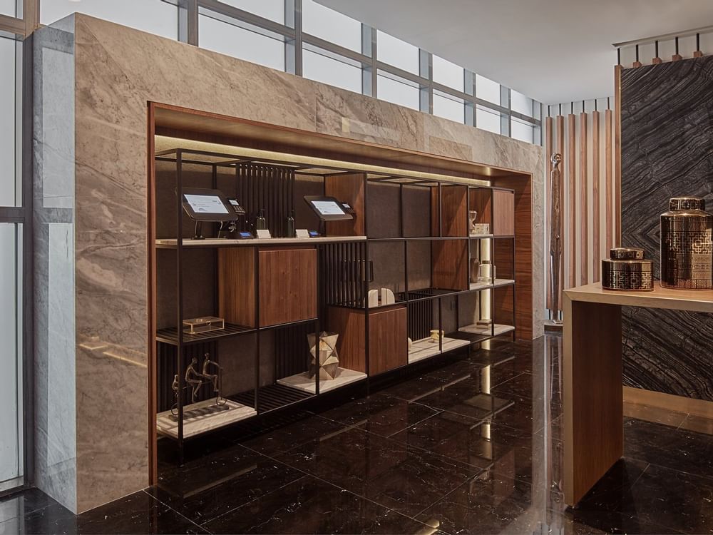 Hotel lobby area at Curamoria Collection