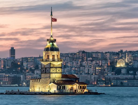 Maiden's Tower general view at Wow Hotels Group 