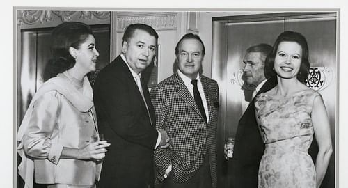Black & white portrait of business people at The Mayo Hotel