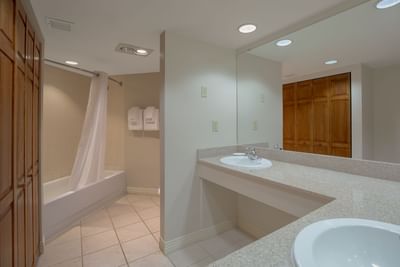 Music Road Resort Inn - Honeymoon Suite Spacious Bathroom