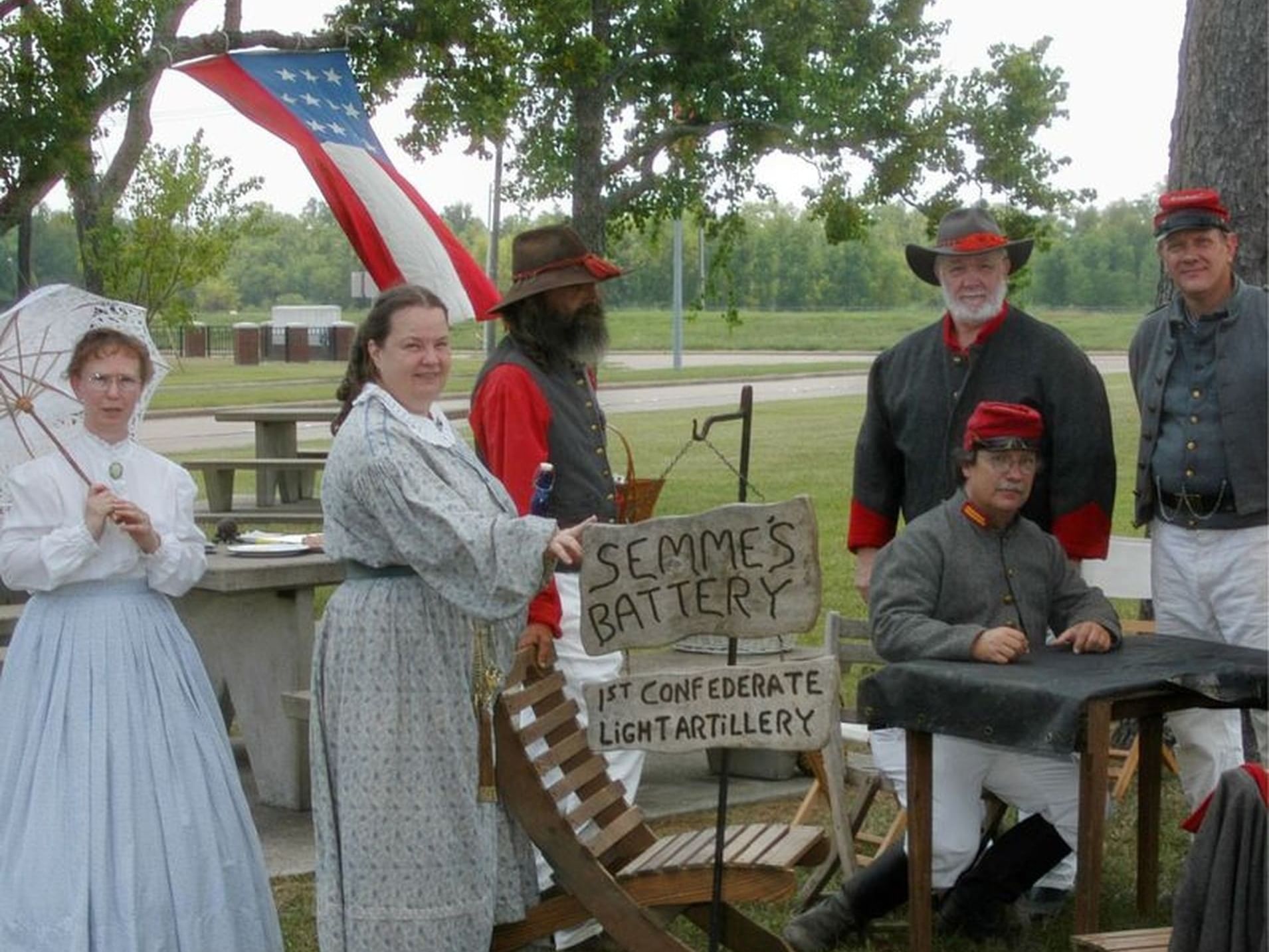 People posing at Spindletop Town near MCM Elegante Beaumont