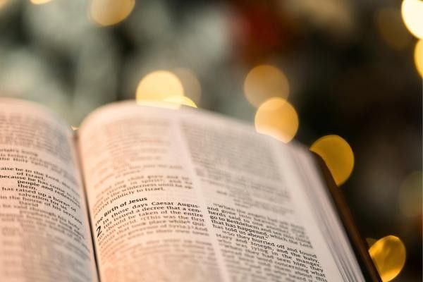 Bible at Guildford Cathedral, one of the best places to visit for free in Surrey