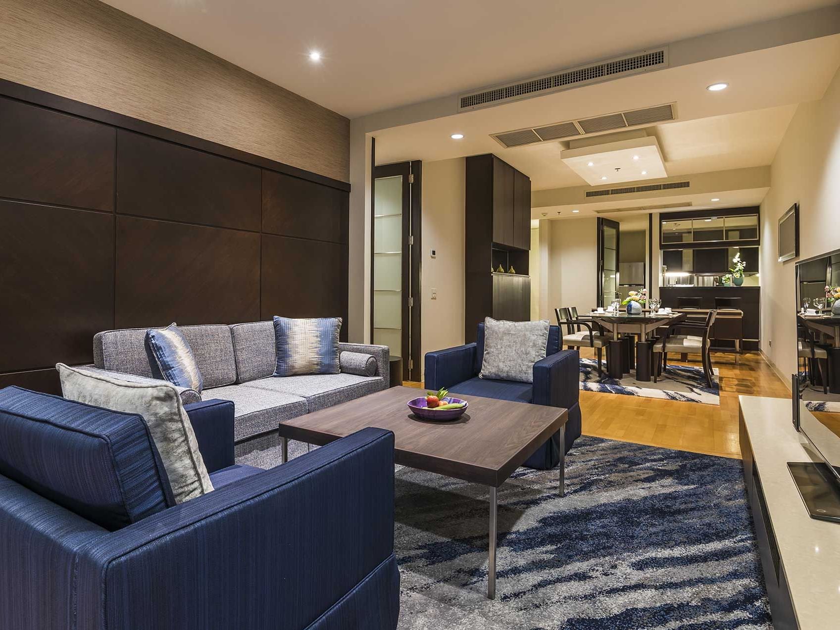 One bed Grand suite city view at Emporium suites by Chatrium