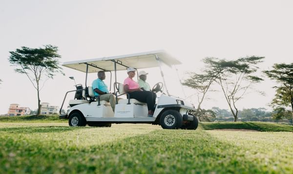 Golf cart at the Golf Course