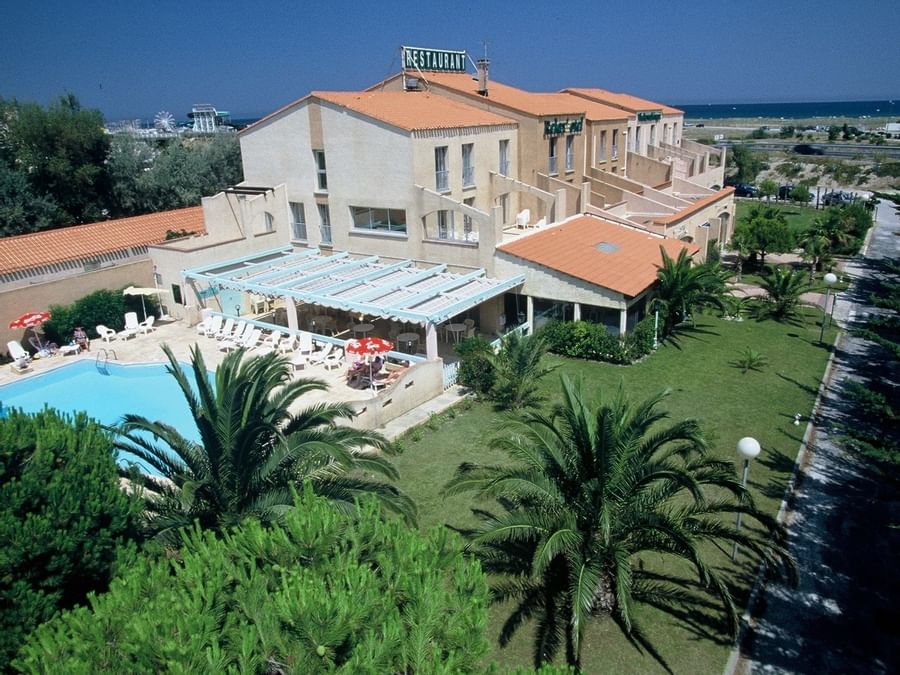 Aerial view of the Hotel at Relax'Otel