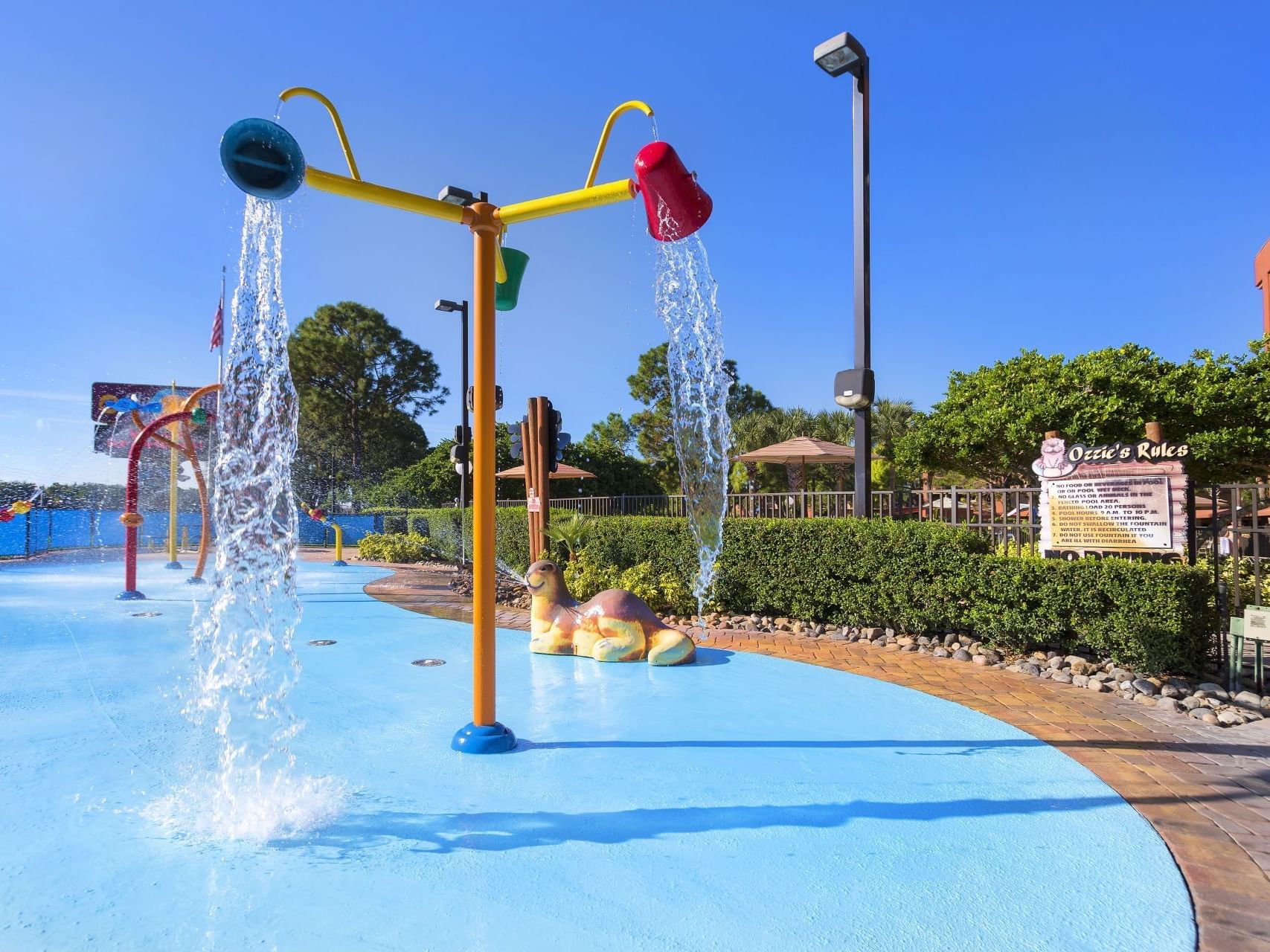 The Ozzie's Splash Zone at Rosen Inn Lake Buena Vista