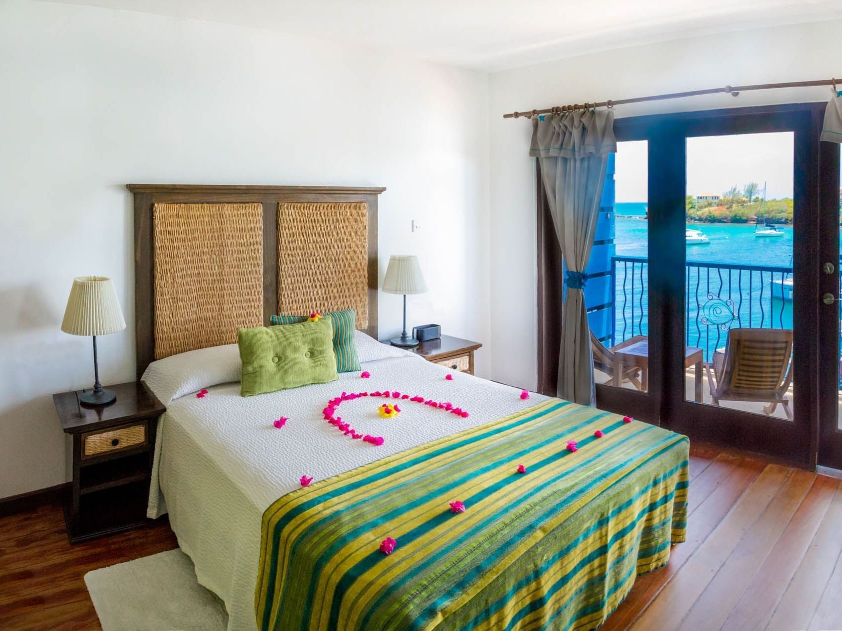 Interior of the Water Front Suites at True Blue Bay Resort